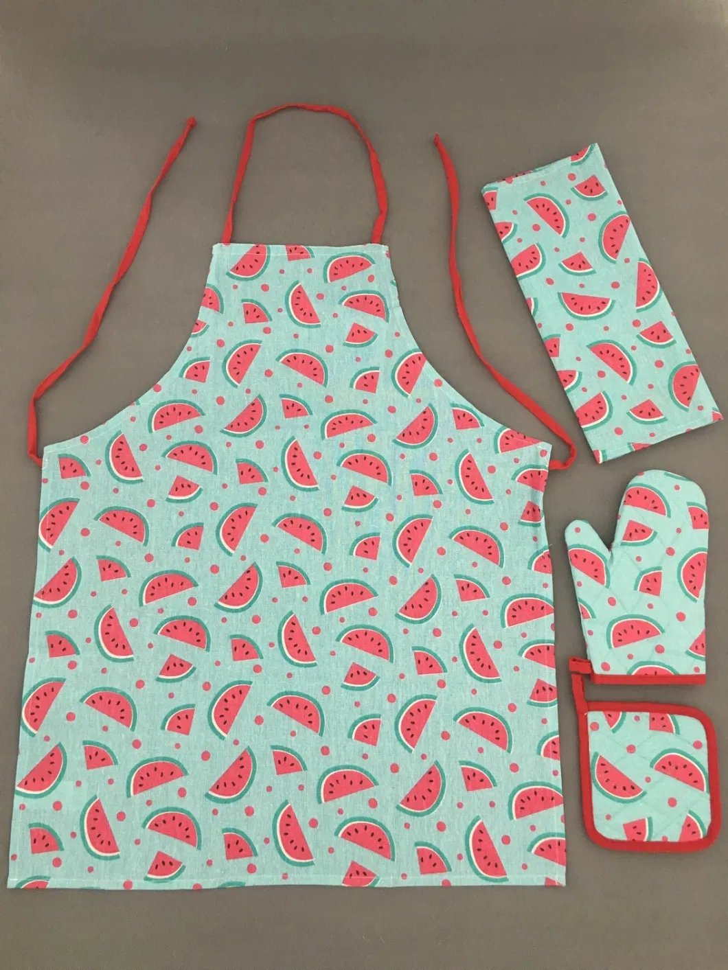 Hot Selling Digital Printing Summer Watermelon Kitchen Textile Used for The Kitchen, Home Decoration, and Shopping