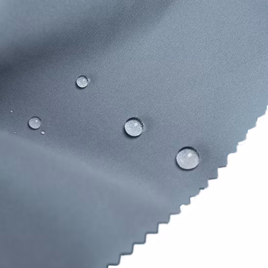 Tessuto per indumenti jacquard impermeabile in poliestere/nylon/spandex elasticizzato per esterni riciclato per uniforme da giacca